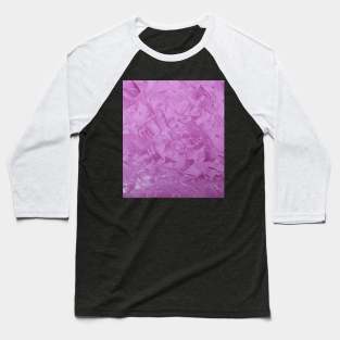 Purple Abstract Painting Baseball T-Shirt